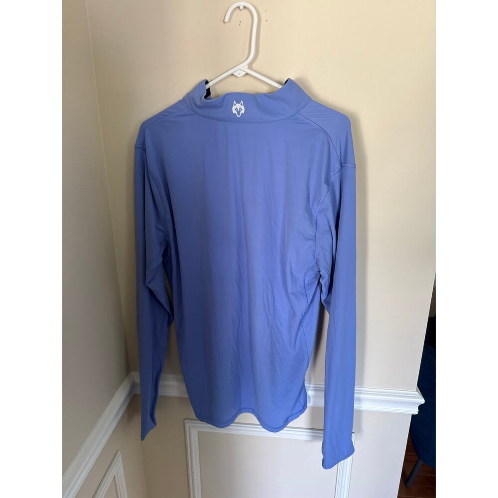 Greyson | Men’s Buttery Soft BRANDED Blue-ish/Purple Athlesuire Quarter-Zip Sz M - Picture 7 of 10